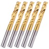 5pcs Spiral Router Bit High Speed Steel Milling Cutter CNC