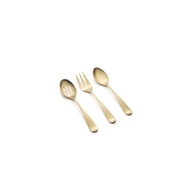Cambridge Silversmiths Rhiannon Champagne Satin 3-Piece Hostess Set