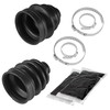 Caltric Front Inner Outer Axle Cv Boot Kit Compatible with