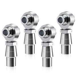 SPARKWHIZ 3/4” Heim Joint Rod End Kit, Left and Right Hand Thread Heim Joint Great for Steering and Suspension, Traction Bars, Steering Joints and Links Joints On Hot Rods (2 Set)