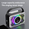 Fahgaer Bluetooth Speaker for Home Outdoor Singing, Portable Bass Wireless