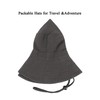 Unisex Cotton Boonie Hat Summer Outdoor Packable Fishing Bucket Hat
