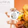 UIWIHHP Chicken Gifts for Women Men Funny Chicken Keychain Gifts