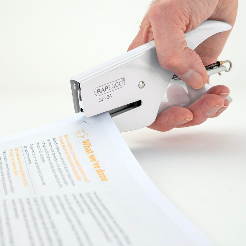 Rapesco 1381 SP-64 6/4 mm Stapling Plier - White
