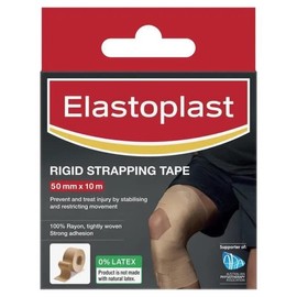 Elastoplast Buy Elastoplast Sport Rigid Strapping Tape 50mm x 10m Tan Online