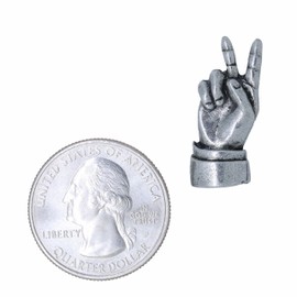 Jim Clift Design Peace Hand Sign Lapel Pin - 1 Count