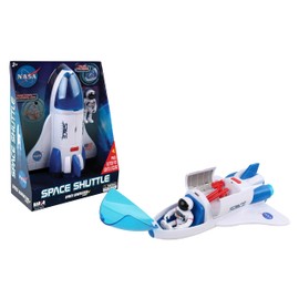 Daron NASA Space Adventure Series: Space Shuttle with Lights & Sounds & Figure, Approx 9" X 7", Medium