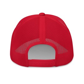 Gunner Gear 2nd Amendment Hat AK-47 2A Hat Trucker Style Yupoong 6606 Cap Red