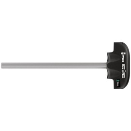 Wera 05013337001 Hex-Plus 454 Hex T-Handle Screwdriver, 6mm Head, 100mm Blade Length