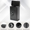 xydled Wall-Mounted Key Drop Box with Key Lock, Metal Mailbox,