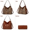 Large Trendy Designer Hobo Tote Bag for Women, Soft Leather