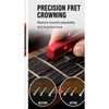 Double-Sided Guitar Fret Crowning File for Fret Repair – Coarse