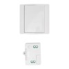 Wireless Light Switch Receiver Kit Self Generating Kinetic Energy Remote