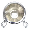 HARPUOU 7 Inch Chrome LED Headlight Housing Bucket with Lamp