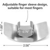 Youerte 2 PCS Finger Guard for Cutting Kitchen Tool Finger