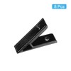 sourcing map 8Pcs 45 Degree Angle Aluminum Profile Corner Brackets,