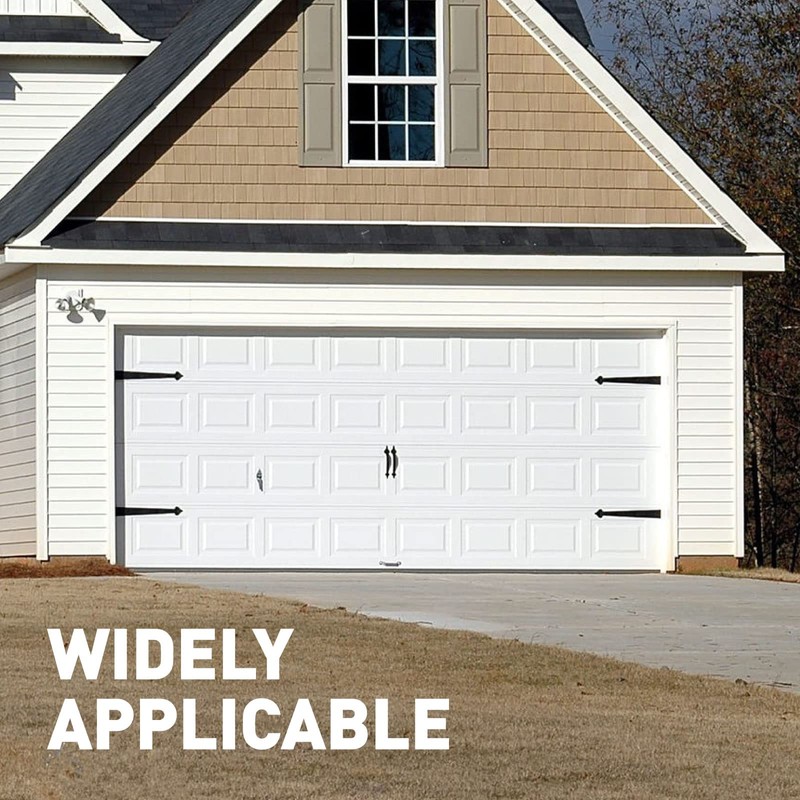 FOSLUOC Garage Door Seal Top and Sides Seal Strip Brown