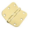 goldenwarm 30-Pack 3.5 Inch Door Hinges - Polished Brass Interior