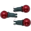Christmas Concepts® Pack of 3 Dark Red Push in Spare
