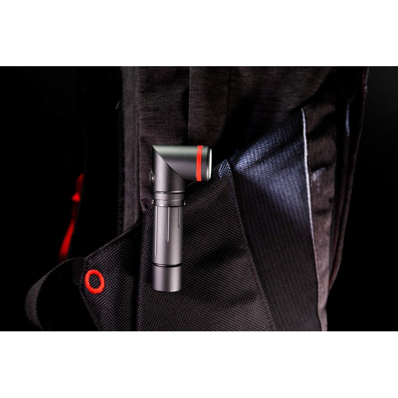 KeySmart Nano Torch Twist - Swivel Head LED Flashlight, Magnetic