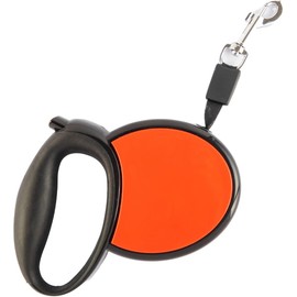 PETS&MORE | Correa Retráctil de 3 m para Perros | Color Rojo | Control con Botón de Freno y Extensión Automática | Mango Ergonómico y Broche Metálico Seguro | para Paseos Cómodos y Seguros