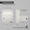 Durabox Drop Box Deposit Safe 12 x 4 x 15”
