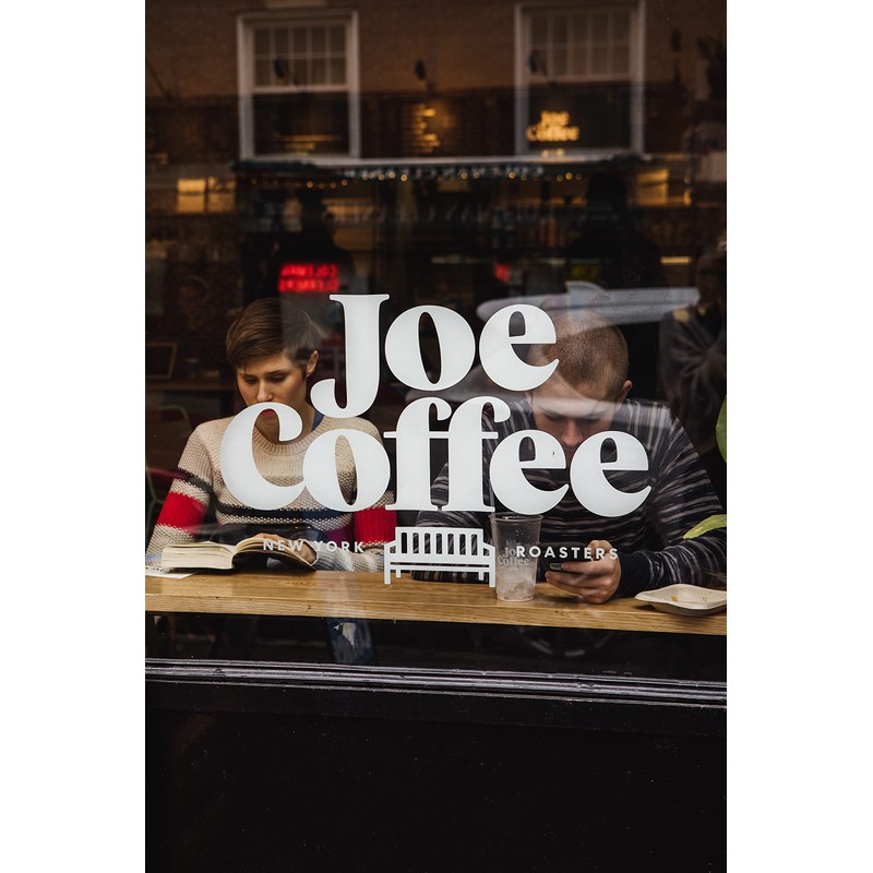 Joe Coffee Company, Half Decaf Half Regular Coffee Beans, Medium