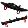 AIXXCUVQ 2pcs 1/12 Aluminum Alloy Front and Rear Bumper for