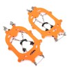 1 Pair 8 Teeth Crampons AntiSlip Traction Ice Cleats Snow