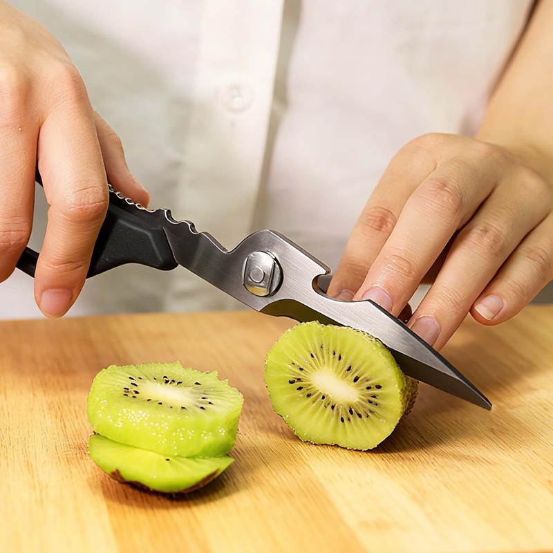 WORKPRO Kitchen Shears - Multifunctional Cooking Scissors for Vegetables and