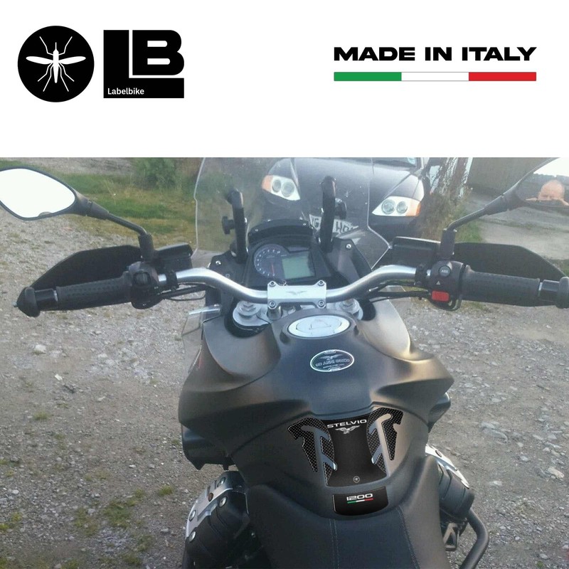 labelbike - Motorcycle Tank Pad 3D Sticker Tank Protector Compatible