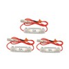 E&K726 Low Profile Fuse Power Supply 3 Pcs DC 12V