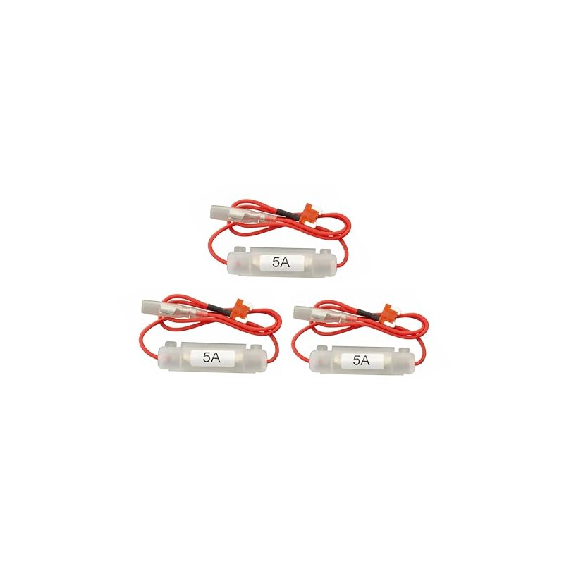 E&K726 Low Profile Fuse Power Supply 3 Pcs DC 12V
