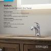 KOHLER Sterling 24819-4N-CP Valton Single-Handle Bathroom Sink Faucet, 0.5 GPM,