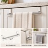 36cm Over Cabinet Door Towel Rack for Kitchen & Bathroom