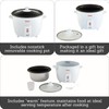 IMUSA USA GAU-00013 Electric Nonstick Rice Cooker 8-Cup (Uncooked) 16-Cup