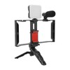 Phone Live Streaming Kit with Fill Light Microphone Sound Cable