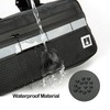 ROYAL FAIR Bike Handlebar Bag Frame Bag with Reflective Stripe,
