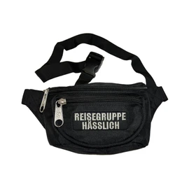 Bum Bag Travel Group Ugly in Black I Belt Bag Waist Hip Bag Black, black, bum bag