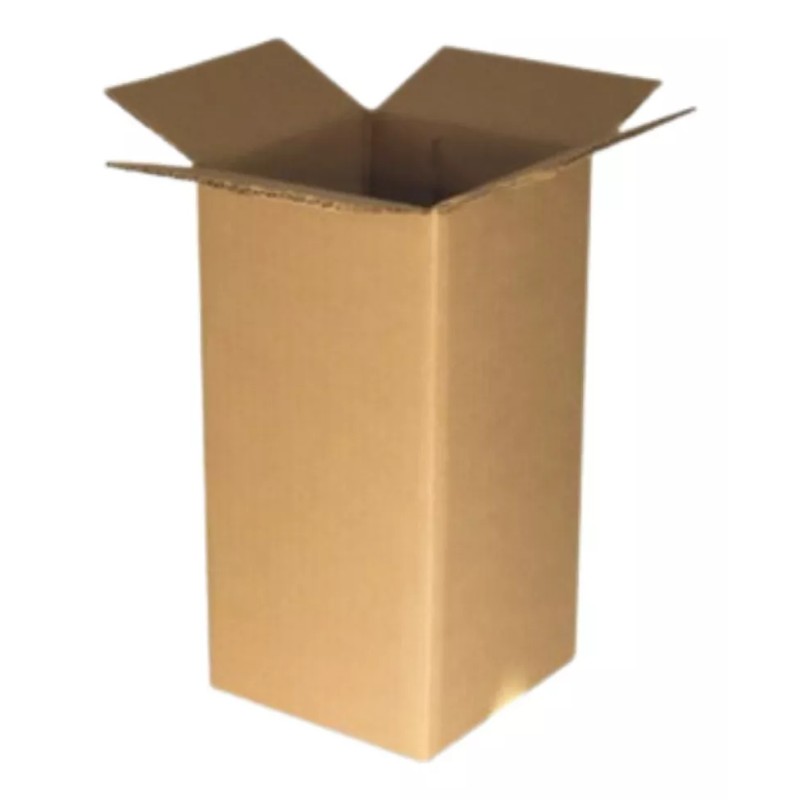 Arval Cajas Lisas De Cartón 14x14x28 Cm Paquete Con 25