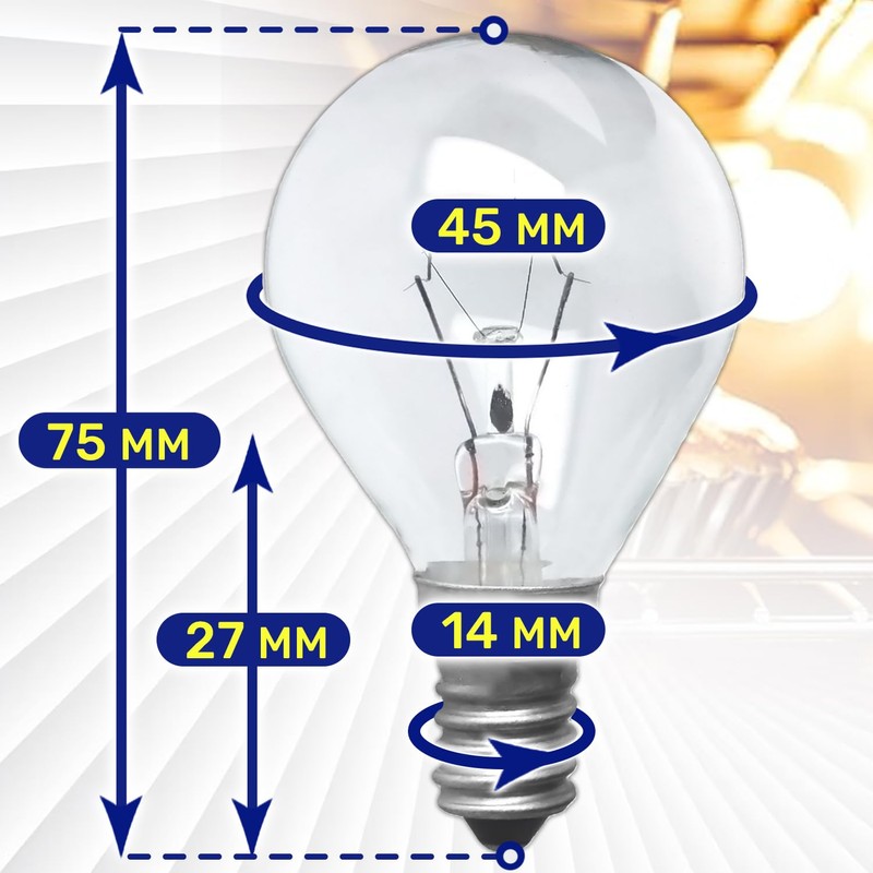 Bulb E14 for Oven 230V 40W 300°C with Original Code