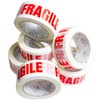 1 pack (48mm X 92m) (100 Yards) Strong fragile parcel packaging tape for parcel and boxes. Strong Tape moving house - Heavy duty packing rolls provide strong secure and sticky seal - Extra long tape