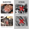Organizador Brochas y Paletas Maquillaje Transparente Acrílico
