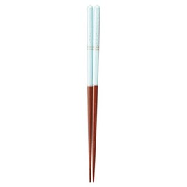 Ishida 15145 Dishwasher Safe Chopsticks Palette Line 9.1 inches (23.0 cm), Light Blue