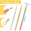 JIYIN 3 Pcs Lottery Ticket Scratcher Tool, Metal Scratch Off