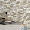 M MOFIT Peel and Stick Brick Backsplash for Kitchen,Back Splash