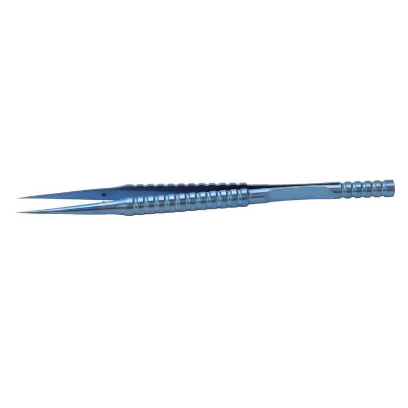 Tweezers Ti Alloy Straight Fine Tip Antimagnetic Tool for Electronic