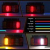 Ourbest Truck Trailer Tail Lights Bar Kit, Stop Turn Signal