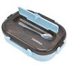 Lunch Box Removable Tray Keep Warm Function Food Grade Plastic
