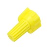 QWORK Yellow Winged Electrical Wire End Connectors Caps, 18-10 AWG,